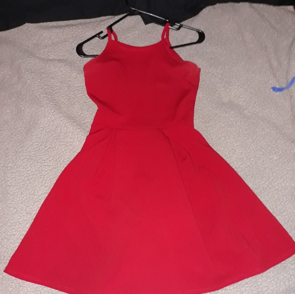 LIKE NEW Red Dress Beautiful